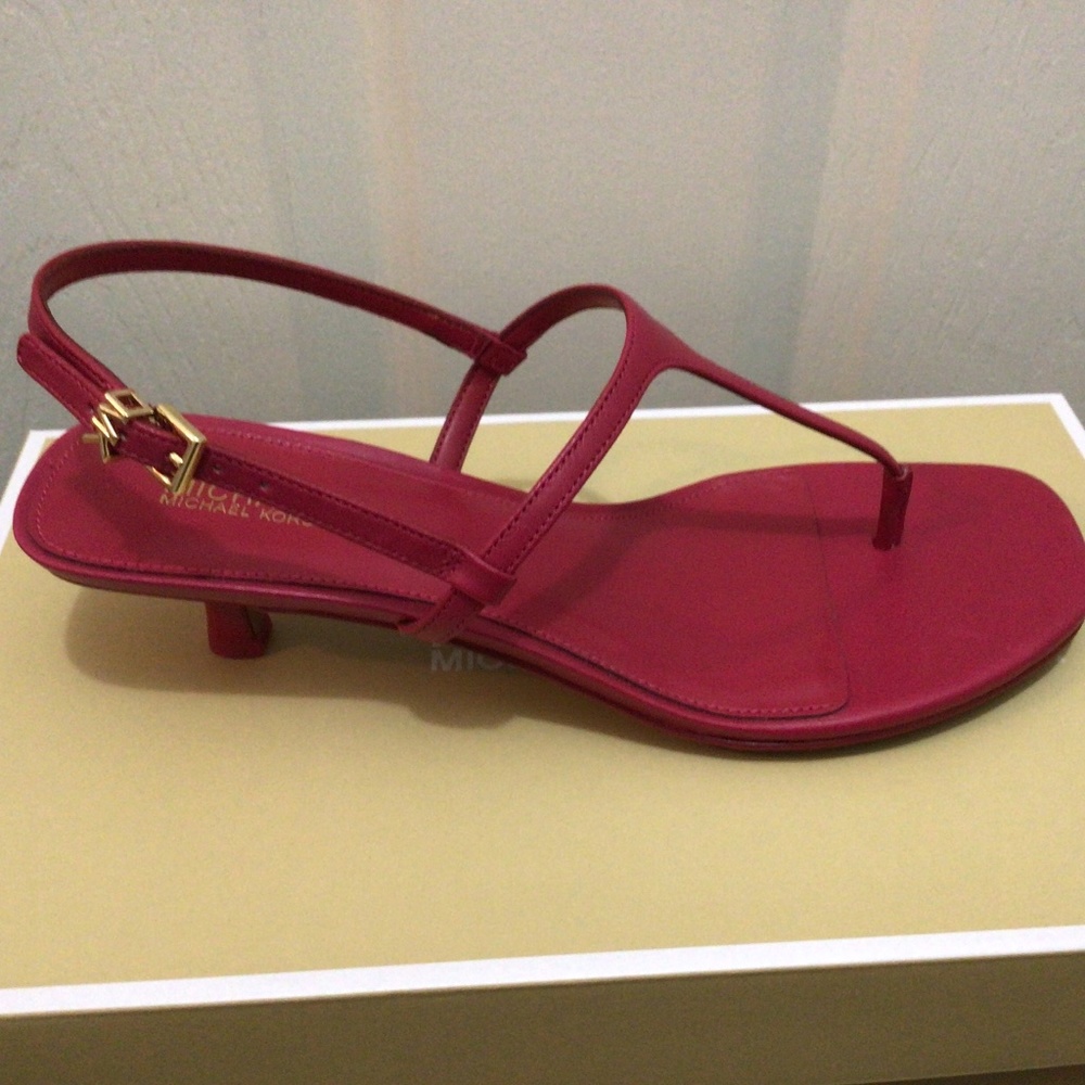 MICHAEL Michael Kors Tasha T-Strap Patent Leather